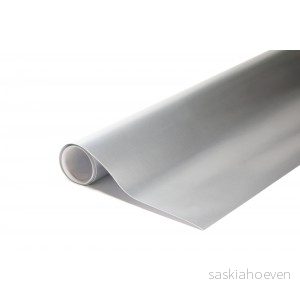 Metalická stříbrná polepová fólie 152x1800cm - interiér/exteriér LMF14-180