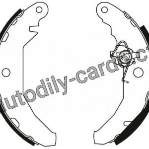 Sada brzdových čelistí TRW GS6179 – FORD FIESTA Sada brzdových čelistí TRW GS6179 – FORD FIESTA