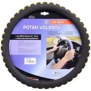 Potah volantu SOFT žlutý 37-39cm 625777 Potah volantu SOFT žlutý 37-39cm 625777