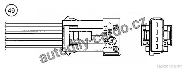 Lambda sonda NGK OZA448-E56 Lambda sonda NGK OZA448-E56