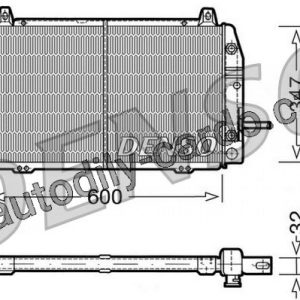 Chladič motoru DENSO (DE DRM10084) Chladič motoru DENSO (DE DRM10084)