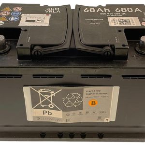VAG 000915089BC baterie 12V 68AH AGM ORIGINÁL VAG 000915089BC baterie 12V 68AH AGM ORIGINÁL