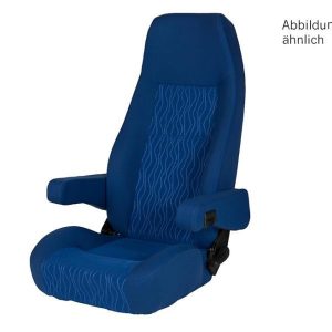 Ergonomické sedadlo do dodávky Carbest Vansitz S5.1 – Atlantik Blau (modrá) 307569
