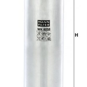 Palivový filtr MANN WK8058 Palivový filtr MANN WK8058