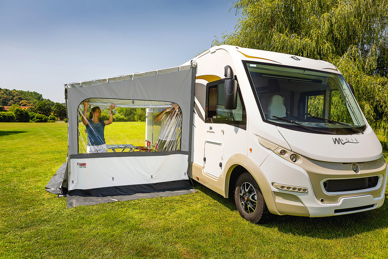 Stěna boční Fiamma Side W Pro Shade CV.XL Left (pro výsuv 240 cm, montážní výška 240–260 cm) 317674