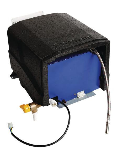 Ohřívač vody plynový a elektrický Whale RapidHeat Boiler 8 l (kombinovaný, 12V/230V, 30 mbar, topný výkon až 1500 W) 305671