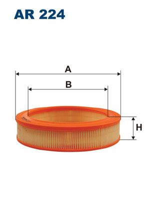 FI AR224 Filtr vzduchový FILTRON