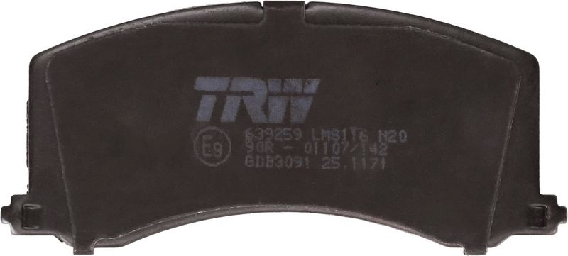 Sada brzdových destiček TRW GDB3091 - SUZUKI BALENO