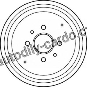 Brzdový buben TRW DB4070 Brzdový buben TRW DB4070