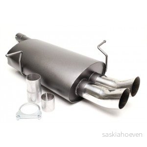 Sportovní tlumič výfuku 2x76mm BMW 3 Limuzína (E46) - 316i+Ci+318i+Ci+320i+Ci+323i+Ci+32 EVOE464ED76