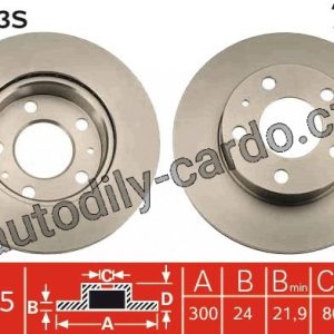 Brzdový kotouč TRW DF4753S – CITROEN JUMPER 06- Brzdový kotouč TRW DF4753S – CITROEN JUMPER 06-