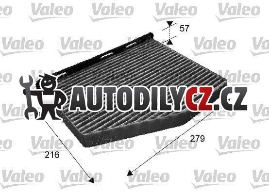 VA 698801 Filtr kabinový - uhlíkový VALEO PROTECT 1019012