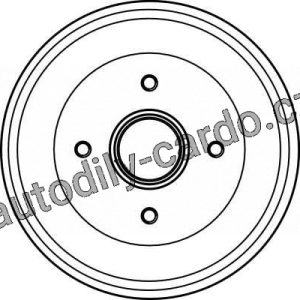 Brzdový buben TRW DB4238 – PEUGEOT 306, CITROEN XSARA Brzdový buben TRW DB4238 – PEUGEOT 306, CITROEN XSARA
