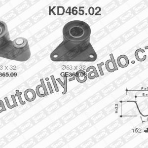 Sada rozvodového řemene SNR KD465.02