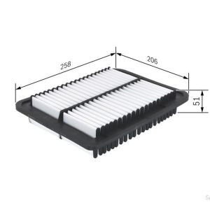 Vzduchový filtr BOSCH (BO F026400353) Vzduchový filtr BOSCH (BO F026400353)